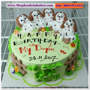 Bánh Sinh Nhật Con Chó - YG38